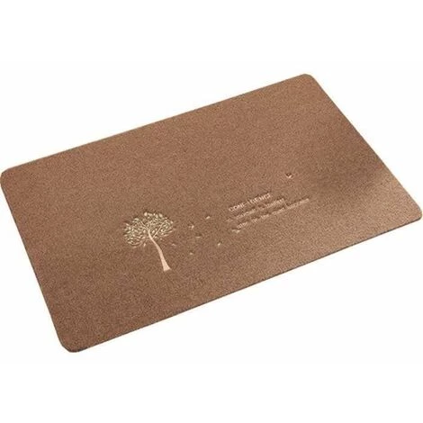 Absorbant Paillasson Entrée Tapis Paillasson Sol Moquette, Arbre, Marron,40*60cm FUIENKO 1 Absorbant Paillasson Entrée Tapis Paillasson Sol Moquette, Arbre, Marron,40*60cm FUIENKO