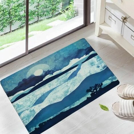 Tapis De Bain,Paillasson Antidérapant Pour Porte D'entrée, Paillasson De Sol Pour Salon, Balcon, Chambre à,400MMx600MM FUIENKO 1 Tapis De Bain,Paillasson Antidérapant Pour Porte D'entrée, Paillasson De Sol Pour Salon, Balcon, Chambre à,400MMx600MM FUIENKO