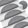 Topdeal Tapis Autoadhésifs De Marches 10 Pcs Gris Clair 56x17x3 Cm FF149681_FR