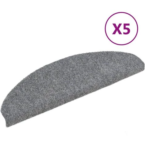Topdeal Tapis Autoadhésifs De Marches 5 Pcs Gris Clair 65x21x4 Cm FF149704_FR 2 Topdeal Tapis Autoadhésifs De Marches 5 Pcs Gris Clair 65x21x4 Cm FF149704_FR – Image 2