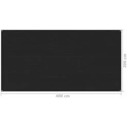 Topdeal Tapis De Tente 200x400 Cm Noir FF310778_FR 7 Topdeal Tapis De Tente 200x400 Cm Noir FF310778_FR -Tapis et paillasson Soldes 60047290 4