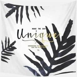 STARLIGHT Ins Net Explosion Rouge Plantes Tropicales Nordiques Salon Chambre Tapisserie Mur Tapis Fond Tissu Serviette De Plage CGT001-21 95*73 (coiffure Pierre Ponce) 3-1,STAR.L -Tapis et paillasson Soldes 60064691 5