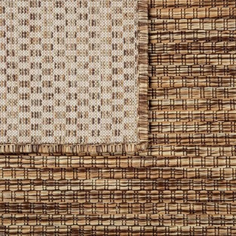 PESCE Tapis Pour Extérieur Tapis De Cuisine Balcon Terrasse Design Uni Moderne, Couleur:Café, Dimension:60x100 Cm 4 PESCE Tapis Pour Extérieur Tapis De Cuisine Balcon Terrasse Design Uni Moderne, Couleur:Café, Dimension:60x100 Cm – Image 4