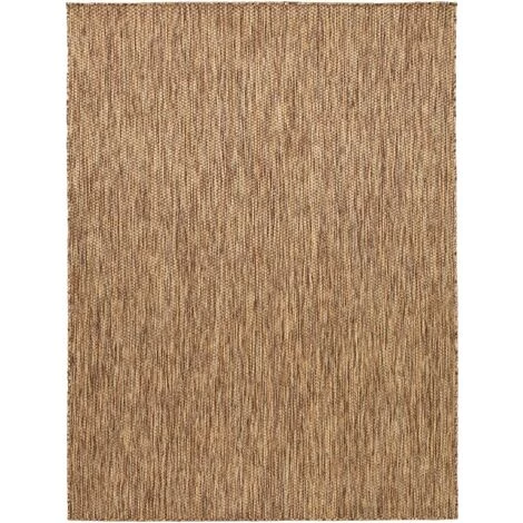 PESCE Tapis Pour Extérieur Tapis De Cuisine Balcon Terrasse Design Uni Moderne, Couleur:Café, Dimension:60x100 Cm 5 PESCE Tapis Pour Extérieur Tapis De Cuisine Balcon Terrasse Design Uni Moderne, Couleur:Café, Dimension:60x100 Cm – Image 5