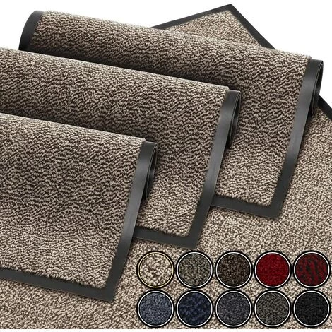 PESCE Tapis De Porte, Gris Beige 40x60 Cm | Tapis De Porte Extérieur, Imperméable, Lavable, Tapis Robuste Antidérapant, Retient La Poussière, Paillasson, Couloir, Entrée, Cuisine, Chambre 1 PESCE Tapis De Porte, Gris Beige 40x60 Cm | Tapis De Porte Extérieur, Imperméable, Lavable, Tapis Robuste Antidérapant, Retient La Poussière, Paillasson, Couloir, Entrée, Cuisine, Chambre