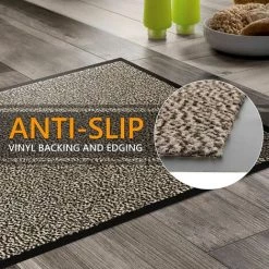 PESCE Tapis De Porte, Gris Beige 40x60 Cm | Tapis De Porte Extérieur, Imperméable, Lavable, Tapis Robuste Antidérapant, Retient La Poussière, Paillasson, Couloir, Entrée, Cuisine, Chambre 9 PESCE Tapis De Porte, Gris Beige 40x60 Cm | Tapis De Porte Extérieur, Imperméable, Lavable, Tapis Robuste Antidérapant, Retient La Poussière, Paillasson, Couloir, Entrée, Cuisine, Chambre -Tapis et paillasson Soldes 60170124 5