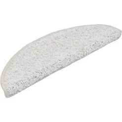 VidaXL Tapis D'escalier 5 Pcs 56x20 Cm Blanc - Blanc 7 VidaXL Tapis D'escalier 5 Pcs 56x20 Cm Blanc - Blanc -Tapis et paillasson Soldes 60195548 3