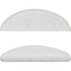 VidaXL Tapis D'escalier 5 Pcs 56x20 Cm Blanc - Blanc 8 VidaXL Tapis D'escalier 5 Pcs 56x20 Cm Blanc - Blanc -Tapis et paillasson Soldes 60195548 4