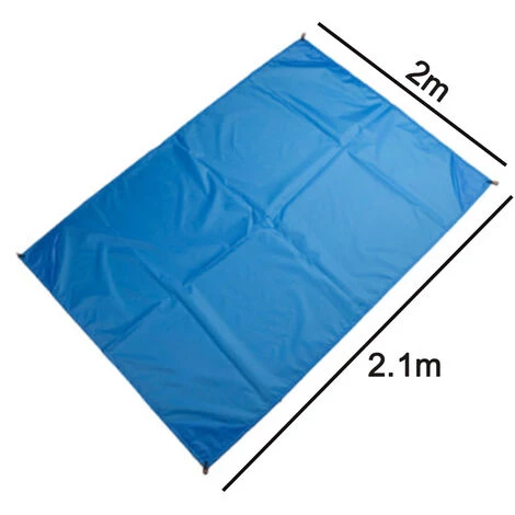 HIASDFLS Tapis De Pique-Nique Tapis De Sol Léger Et Imperméable Mini Tapis De Plage Pliant Camping En Plein Air Tapis Étanche À L'Humidité-Pour Le Camping, Les Voyages, La Randonnée, Les Festivals Et Les Sports Bleu 2*2.1 2 HIASDFLS Tapis De Pique-Nique Tapis De Sol Léger Et Imperméable Mini Tapis De Plage Pliant Camping En Plein Air Tapis Étanche À L'Humidité-Pour Le Camping, Les Voyages, La Randonnée, Les Festivals Et Les Sports Bleu 2*2.1 – Image 2