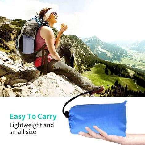 HIASDFLS Tapis De Pique-Nique Tapis De Sol Léger Et Imperméable Mini Tapis De Plage Pliant Camping En Plein Air Tapis Étanche À L'Humidité-Pour Le Camping, Les Voyages, La Randonnée, Les Festivals Et Les Sports Bleu 2*2.1 4 HIASDFLS Tapis De Pique-Nique Tapis De Sol Léger Et Imperméable Mini Tapis De Plage Pliant Camping En Plein Air Tapis Étanche À L'Humidité-Pour Le Camping, Les Voyages, La Randonnée, Les Festivals Et Les Sports Bleu 2*2.1 – Image 4