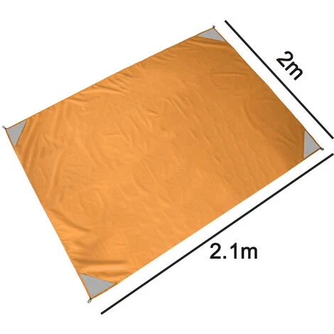 HIASDFLS Tapis De Camping En Plein Air Imperméable Et Pratique Tapis De Pique-Nique Pliable Tapis De Pelouse Résistant À L'Humidité Tapis De Plage À Carreaux En Polyester-Se Glisse Facilement Dans Un Petit Sac, Tapis De Plage Compact Lavable À Séchage Rapide Style 2 HIASDFLS Tapis De Camping En Plein Air Imperméable Et Pratique Tapis De Pique-Nique Pliable Tapis De Pelouse Résistant À L'Humidité Tapis De Plage À Carreaux En Polyester-Se Glisse Facilement Dans Un Petit Sac, Tapis De Plage Compact Lavable À Séchage Rapide Style – Image 2