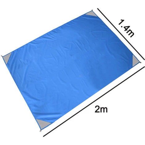 HIASDFLS Tapis De Camping En Plein Air Imperméable Et Pratique Tapis De Pique-Nique Pliable Tapis De Pelouse Résistant À L'Humidité Tapis De Plage À Carreaux En Polyester-Se Glisse Facilement Dans Un Petit Sac, Tapis De Plage Compact Lavable À Séchage Rapide Style 2 HIASDFLS Tapis De Camping En Plein Air Imperméable Et Pratique Tapis De Pique-Nique Pliable Tapis De Pelouse Résistant À L'Humidité Tapis De Plage À Carreaux En Polyester-Se Glisse Facilement Dans Un Petit Sac, Tapis De Plage Compact Lavable À Séchage Rapide Style – Image 2