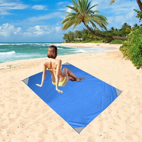 HIASDFLS Tapis De Camping En Plein Air Imperméable Et Pratique Tapis De Pique-Nique Pliable Tapis De Pelouse Résistant À L'Humidité Tapis De Plage À Carreaux En Polyester-Se Glisse Facilement Dans Un Petit Sac, Tapis De Plage Compact Lavable À Séchage Rapide Style 3 HIASDFLS Tapis De Camping En Plein Air Imperméable Et Pratique Tapis De Pique-Nique Pliable Tapis De Pelouse Résistant À L'Humidité Tapis De Plage À Carreaux En Polyester-Se Glisse Facilement Dans Un Petit Sac, Tapis De Plage Compact Lavable À Séchage Rapide Style – Image 3