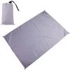 HIASDFLS Tapis De Pique-Nique Tapis De Sol Léger Et Imperméable Mini Tapis De Plage Pliable Camping En Plein Air Tapis Étanche À L'Humidité-Pour Le Camping, Les Voyages, La Randonnée, Les Festivals Et Les Sports Gris Clair 1.8-2