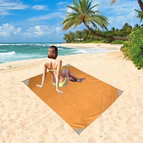 HIASDFLS Tapis De Camping Extérieur Imperméable Et Pratique Tapis De Pique-Nique Pliable Tapis De Pelouse Résistant À L'Humidité Tapis De Plage À Carreaux En Polyester-Se Glisse Facilement Dans Un Petit Sac, Tapis De Plage Compact Lavable À Séchage Rapide Style 2 3 HIASDFLS Tapis De Camping Extérieur Imperméable Et Pratique Tapis De Pique-Nique Pliable Tapis De Pelouse Résistant À L'Humidité Tapis De Plage À Carreaux En Polyester-Se Glisse Facilement Dans Un Petit Sac, Tapis De Plage Compact Lavable À Séchage Rapide Style 2 – Image 3