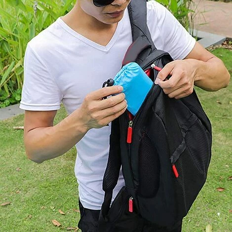 AOUGO Tapis De Plage Sans Sable Extérieur Couverture ,De Pique-Nique Couverture De Pique-Nique ,De Camping Portable Et Imperméable ,Bleu Saphir 5 AOUGO Tapis De Plage Sans Sable Extérieur Couverture ,De Pique-Nique Couverture De Pique-Nique ,De Camping Portable Et Imperméable ,Bleu Saphir – Image 5