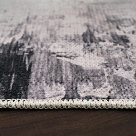 Paco Home Tapis Salon Chambre Adulte Tissage Plat Moderne Motif Abstrait Vintage Lavable 60x100 Cm, Beige 2 Paco Home Tapis Salon Chambre Adulte Tissage Plat Moderne Motif Abstrait Vintage Lavable 60x100 Cm, Beige – Image 2