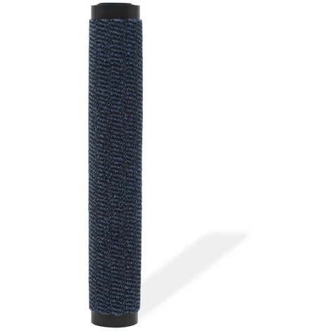 INLIFE Paillasson Rectangulaire 90 X 150 Cm Bleu 2 INLIFE Paillasson Rectangulaire 90 X 150 Cm Bleu – Image 2