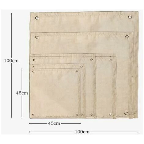 MONLY Camping Tissu Ignifuge Ignifuge Tapis Isolant Couverture Verre Enduit Coussin D'isolation Thermique 4 MONLY Camping Tissu Ignifuge Ignifuge Tapis Isolant Couverture Verre Enduit Coussin D'isolation Thermique – Image 4