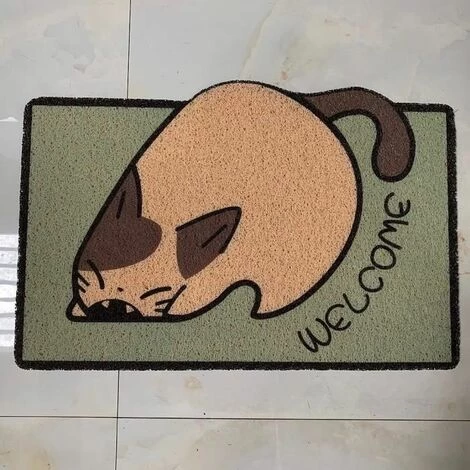 Bienvenue Dessin Animé Paillasson Porte'Entrée Super Absorbant Tapis De Sol Tapis Maison Salon Ent,09-40 Cm X 60 Cm FUIENKO 4 Bienvenue Dessin Animé Paillasson Porte'Entrée Super Absorbant Tapis De Sol Tapis Maison Salon Ent,09-40 Cm X 60 Cm FUIENKO – Image 4