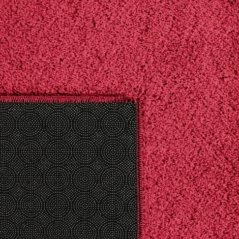 Paco Home Tapis, Tapis À Poils Ras Doux Pour Salon, Doux, Lavable, Rouge 60x100 Cm 4 Paco Home Tapis, Tapis À Poils Ras Doux Pour Salon, Doux, Lavable, Rouge 60x100 Cm – Image 4