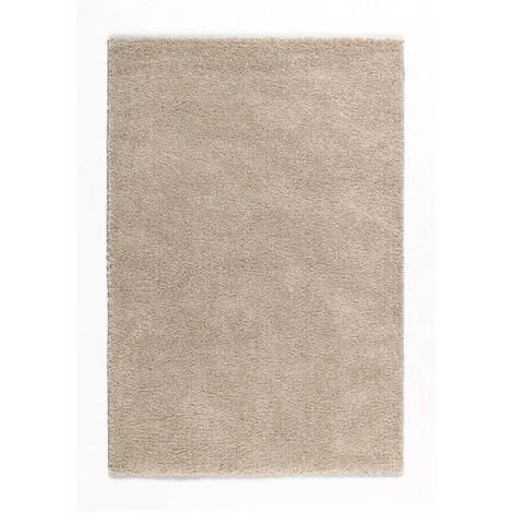NAZAR TRENDY Tapis De Salon Shaggy En Polypropylene - 120 X 160 Cm - Beige 1 NAZAR TRENDY Tapis De Salon Shaggy En Polypropylene - 120 X 160 Cm - Beige