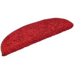 VidaXL Tapis D'escalier 10 Pcs 56x20 Cm Rouge - Rouge 7 VidaXL Tapis D'escalier 10 Pcs 56x20 Cm Rouge - Rouge -Tapis et paillasson Soldes 60468788 3