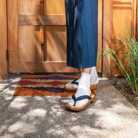 Relaxdays Paillasson En Jute, Tissé Main, Robuste, Motif Géométrique Style Boho, 60x40cm, Intérieur Et Extérieur, Coloré 4 Relaxdays Paillasson En Jute, Tissé Main, Robuste, Motif Géométrique Style Boho, 60x40cm, Intérieur Et Extérieur, Coloré – Image 4