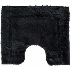 IVOL Tapis Contour Wc Uni - Noir - 50 X 60 Cm