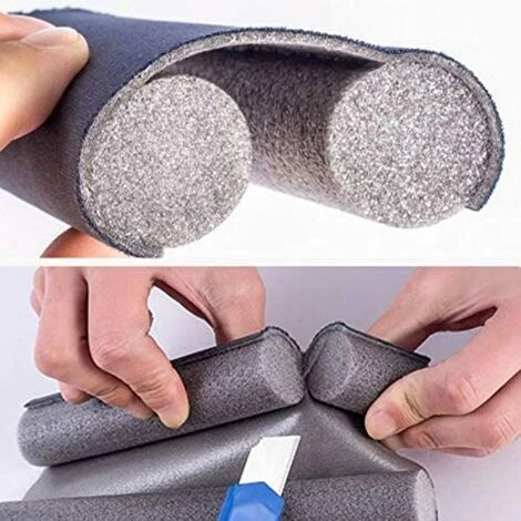 NAXUNNN 2021 94cm Boudins De Portes Et Isolation Bas De Porte Double Isolant Bas De Porte Anti Froid Solant Double Protection Contre Les Courants D'Air 5 NAXUNNN 2021 94cm Boudins De Portes Et Isolation Bas De Porte Double Isolant Bas De Porte Anti Froid Solant Double Protection Contre Les Courants D'Air – Image 5