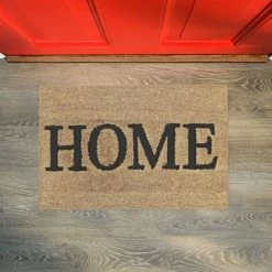 Relaxdays Paillasson En Fibres De Coco, Inscription HOME, Antidérapant, 60 X 40 Cm, Intérieur Et Extérieur, Nature/noir 7 Relaxdays Paillasson En Fibres De Coco, Inscription HOME, Antidérapant, 60 X 40 Cm, Intérieur Et Extérieur, Nature/noir -Tapis et paillasson Soldes 60704493 3