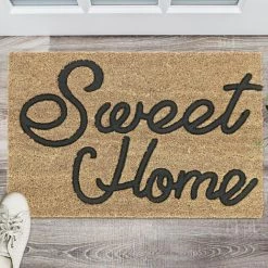 Relaxdays Paillasson En Fibres De Coco, Inscription, Antidérapant, 60 X 40 cm, Pour Intérieur Et Extérieur, Nature/noir 7 Relaxdays Paillasson En Fibres De Coco, Inscription, Antidérapant, 60 X 40 cm, Pour Intérieur Et Extérieur, Nature/noir -Tapis et paillasson Soldes 60704499 3