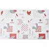 LUANCE Tapis Imprimé 45 X 60 Cm Vinyle - Poulette