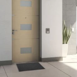 LUANCE Paillasson 45 X 75 Cm PVC - Gris Foncé 5 LUANCE Paillasson 45 X 75 Cm PVC - Gris Foncé -Tapis et paillasson Soldes 60705214 3