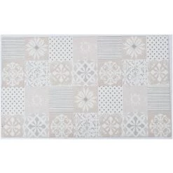 LUANCE Tapis Imprimé 45 X 75 Cm Vinyle - Heritage