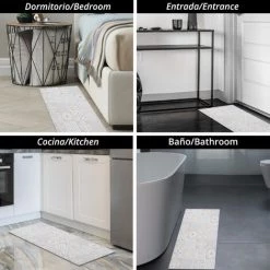 LUANCE Tapis Imprimé 45 X 75 Cm Vinyle - Heritage 7 LUANCE Tapis Imprimé 45 X 75 Cm Vinyle - Heritage -Tapis et paillasson Soldes 60705474 3