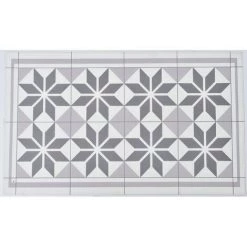 LUANCE Tapis Imprimé 45 X 60 Cm Vinyle - Honore