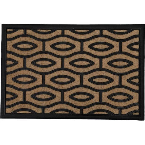 LUANCE Paillasson Imprimé 40 X 60 Cm Polypropylene/Polyester - Ogives 1 LUANCE Paillasson Imprimé 40 X 60 Cm Polypropylene/Polyester - Ogives