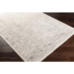 SURYA - Tapis De Couloir Et Salon - Vintage Oriental - VICKY - 70x220cm - Blanc Et Gris Clair 7 SURYA - Tapis De Couloir Et Salon - Vintage Oriental - VICKY - 70x220cm - Blanc Et Gris Clair -Tapis et paillasson Soldes 60788984 4