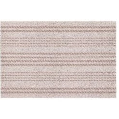 BEST FOR BOOTS Tapis Dessous De Paillasson à Motifs Rayures Horizontales Beige - Beige