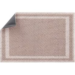 BEST FOR BOOTS Tapis Dessous De Paillasson à Motifs Cadre Marron - Marron -Tapis et paillasson Soldes 60865488 3