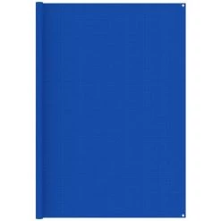 VidaXL Tapis De Tente 250x200 Cm Bleu PEHD