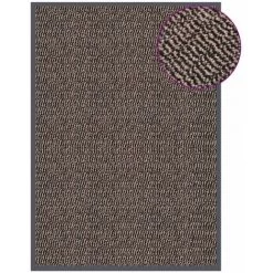 FIMEI Paillasson Touffeté 60x90 Cm Marron Foncé