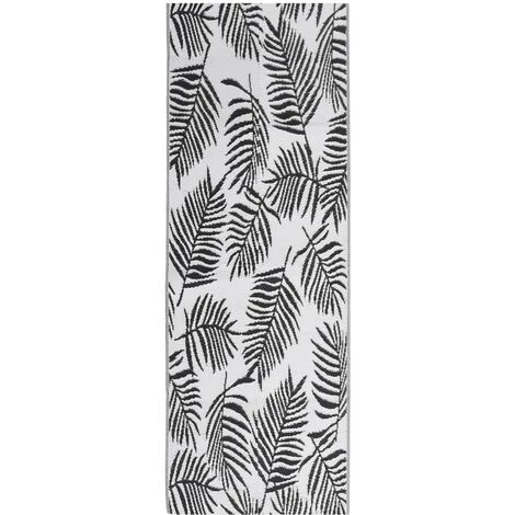 FIMEI Tapis D'extérieur Noir 80x250 Cm PP 2 FIMEI Tapis D'extérieur Noir 80x250 Cm PP – Image 2