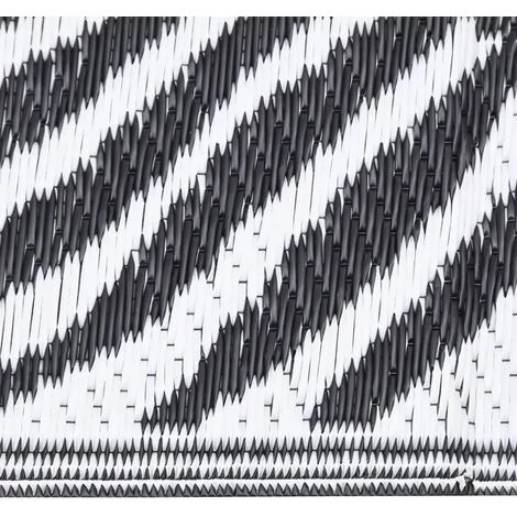 FIMEI Tapis D'extérieur Noir 80x250 Cm PP 3 FIMEI Tapis D'extérieur Noir 80x250 Cm PP – Image 3