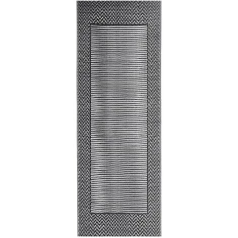FIMEI Tapis D'extérieur Noir 80x150 Cm PP 2 FIMEI Tapis D'extérieur Noir 80x150 Cm PP – Image 2