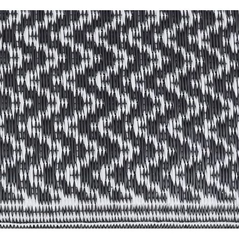 FIMEI Tapis D'extérieur Noir 80x150 Cm PP 3 FIMEI Tapis D'extérieur Noir 80x150 Cm PP – Image 3