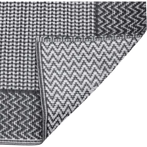 FIMEI Tapis D'extérieur Noir 80x150 Cm PP 4 FIMEI Tapis D'extérieur Noir 80x150 Cm PP – Image 4