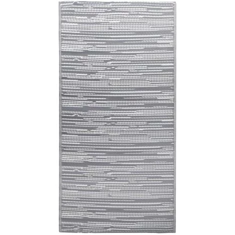 FIMEI Tapis D'extérieur Gris 80x150 Cm PP 2 FIMEI Tapis D'extérieur Gris 80x150 Cm PP – Image 2
