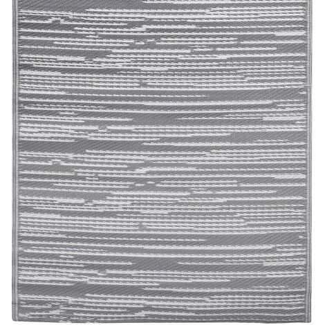 FIMEI Tapis D'extérieur Gris 80x150 Cm PP 4 FIMEI Tapis D'extérieur Gris 80x150 Cm PP – Image 4